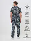 Мужская пижама с брюками / Именной камуфляж. Стас