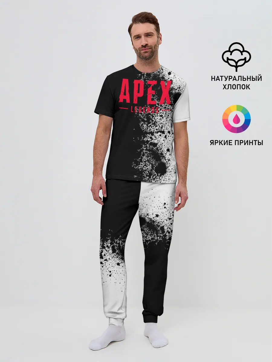 Мужская пижама с брюками / апекс легендс