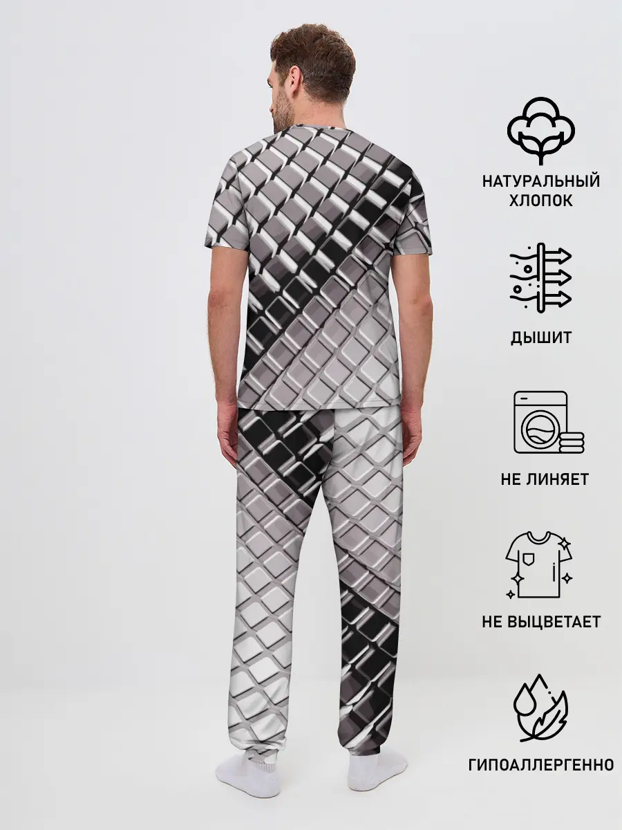 Мужская пижама с брюками / BMW