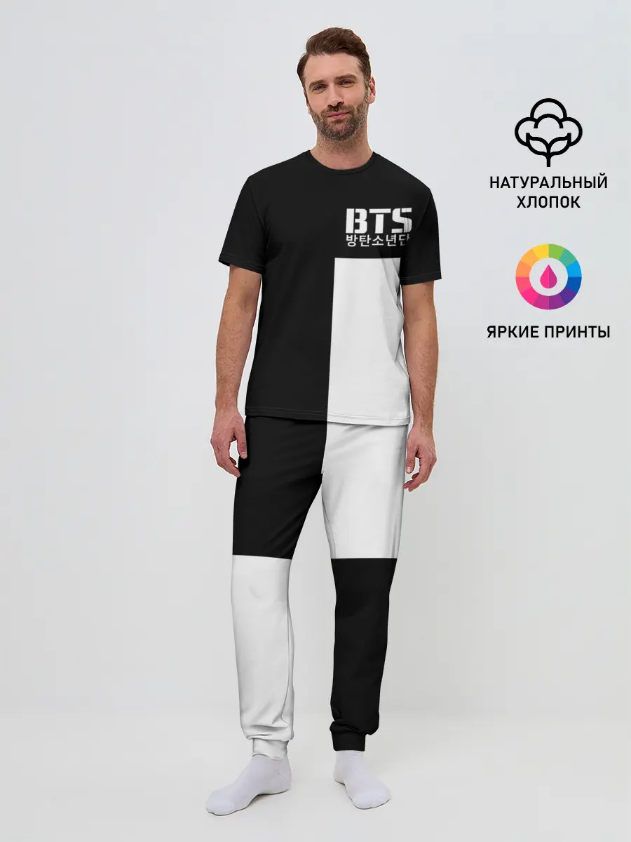 Мужская пижама с брюками / BTS [9]