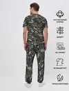 Мужская пижама с брюками / Именной камуфляж. Лёха