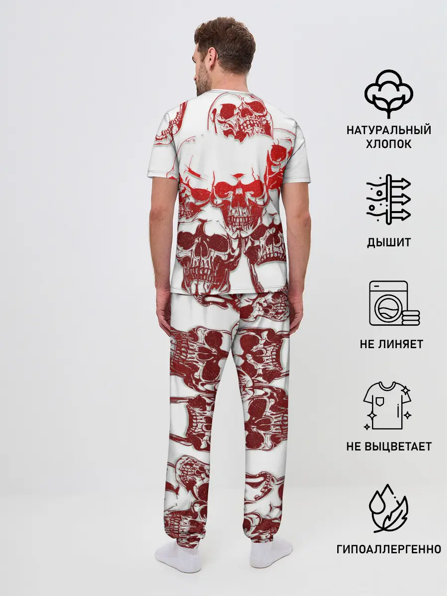 Мужская пижама с брюками / Rammstein
