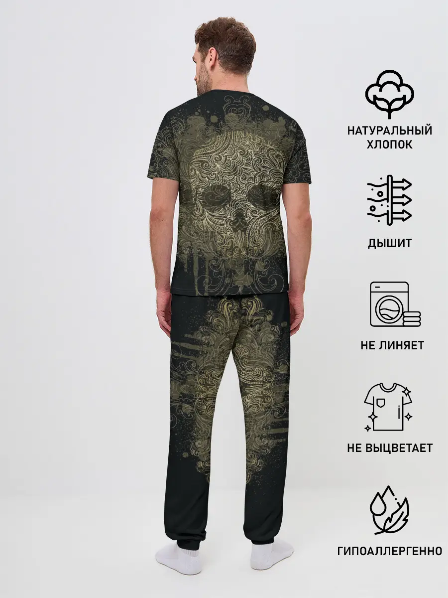 Мужская пижама с брюками / Rammstein