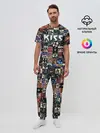 Мужская пижама с брюками / Kiss