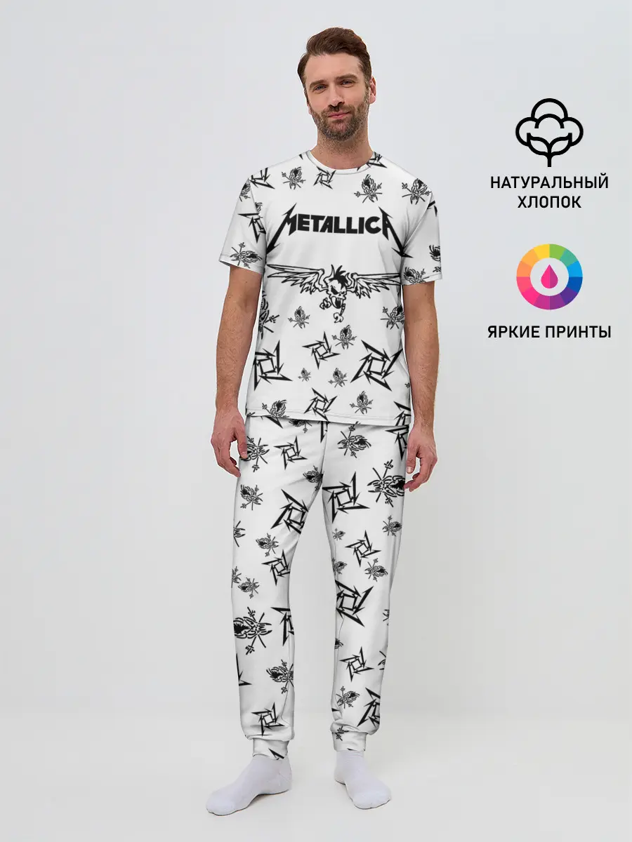 Мужская пижама с брюками / METALLICA