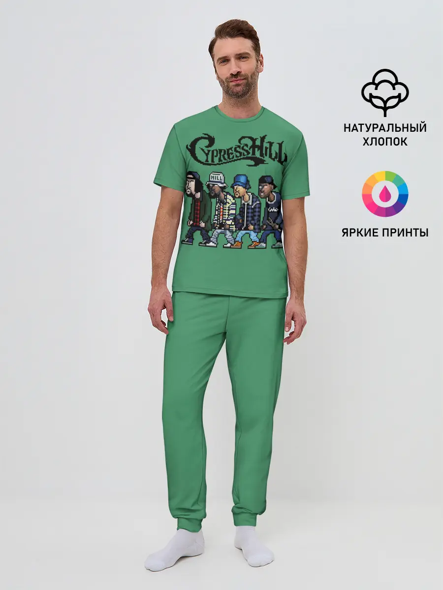 Мужская пижама с брюками / Cypress Hill
