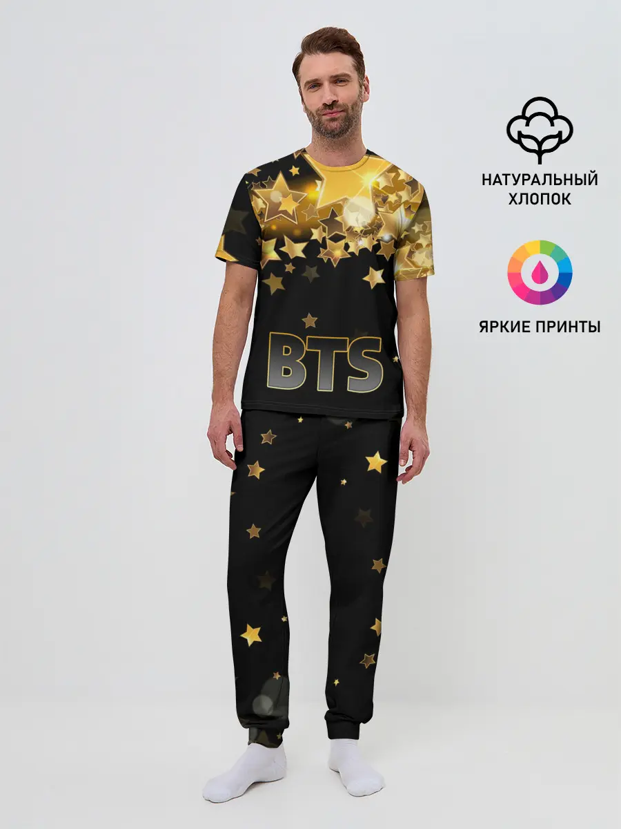 Мужская пижама с брюками / РЮКЗАК BTS