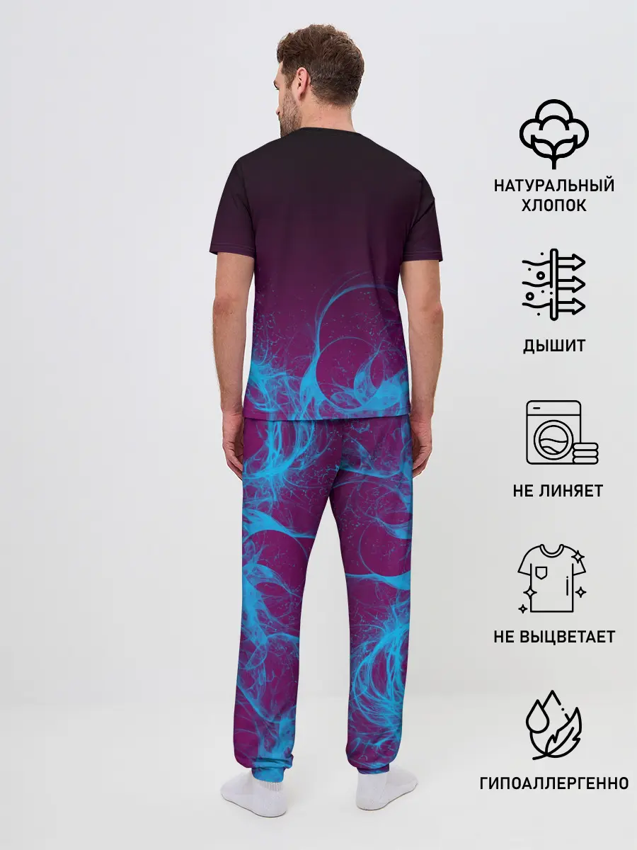 Мужская пижама с брюками / CYBERPUNK 2077