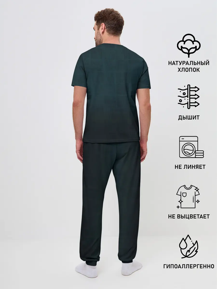 Мужская пижама с брюками / Rammstein