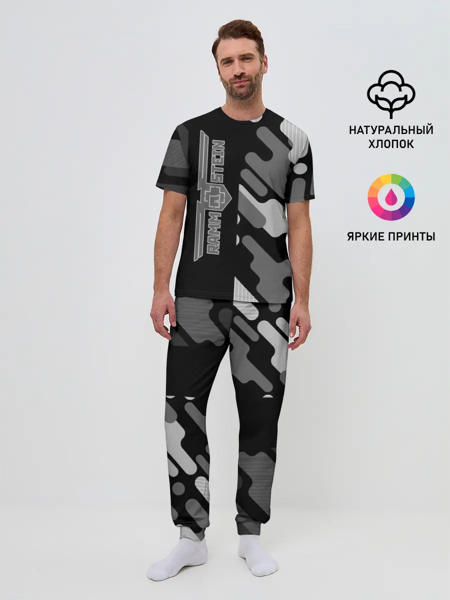 Мужская пижама с брюками / Rammstein