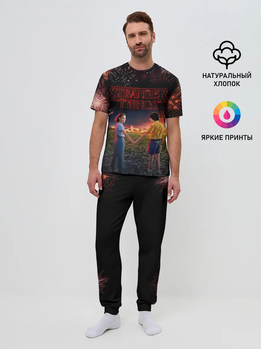 Мужская пижама с брюками / STRANGER THINGS
