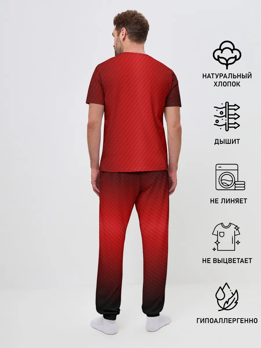 Мужская пижама с брюками / Rammstein.