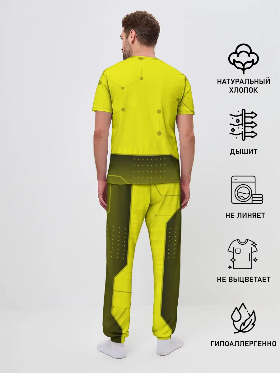 Мужская пижама с брюками / CYBERPUNK 2077