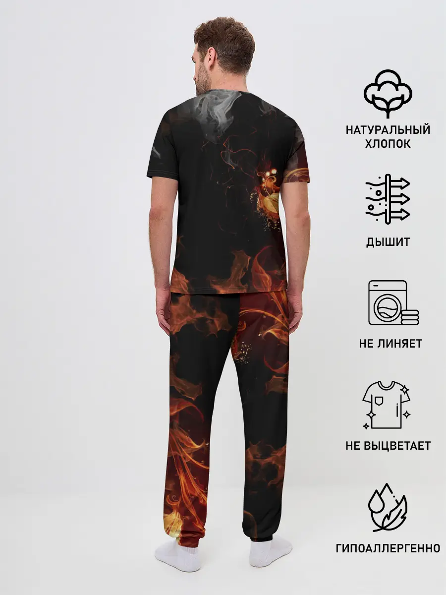 Мужская пижама с брюками / Rammstein