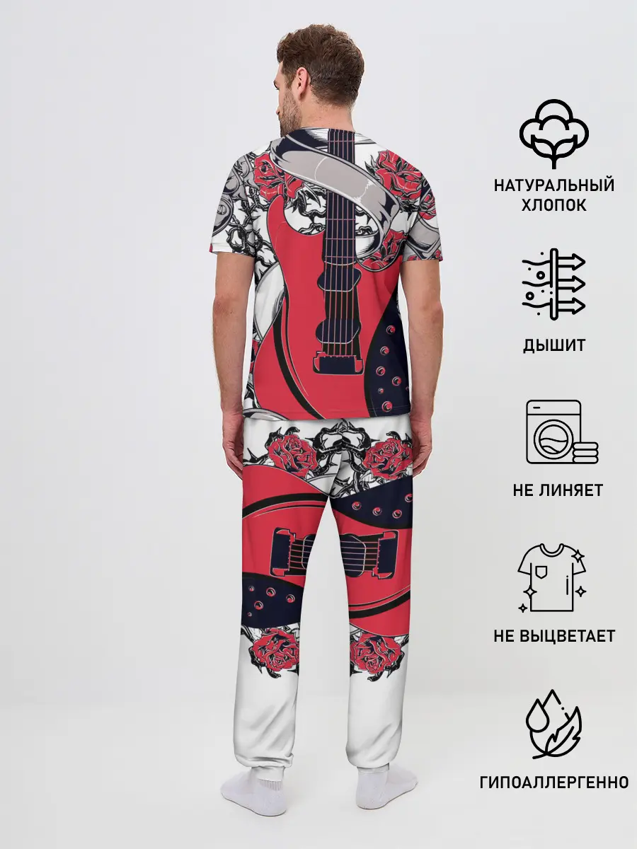 Мужская пижама с брюками / Rammstein