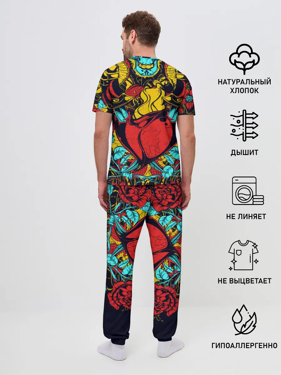 Мужская пижама с брюками / Rammstein