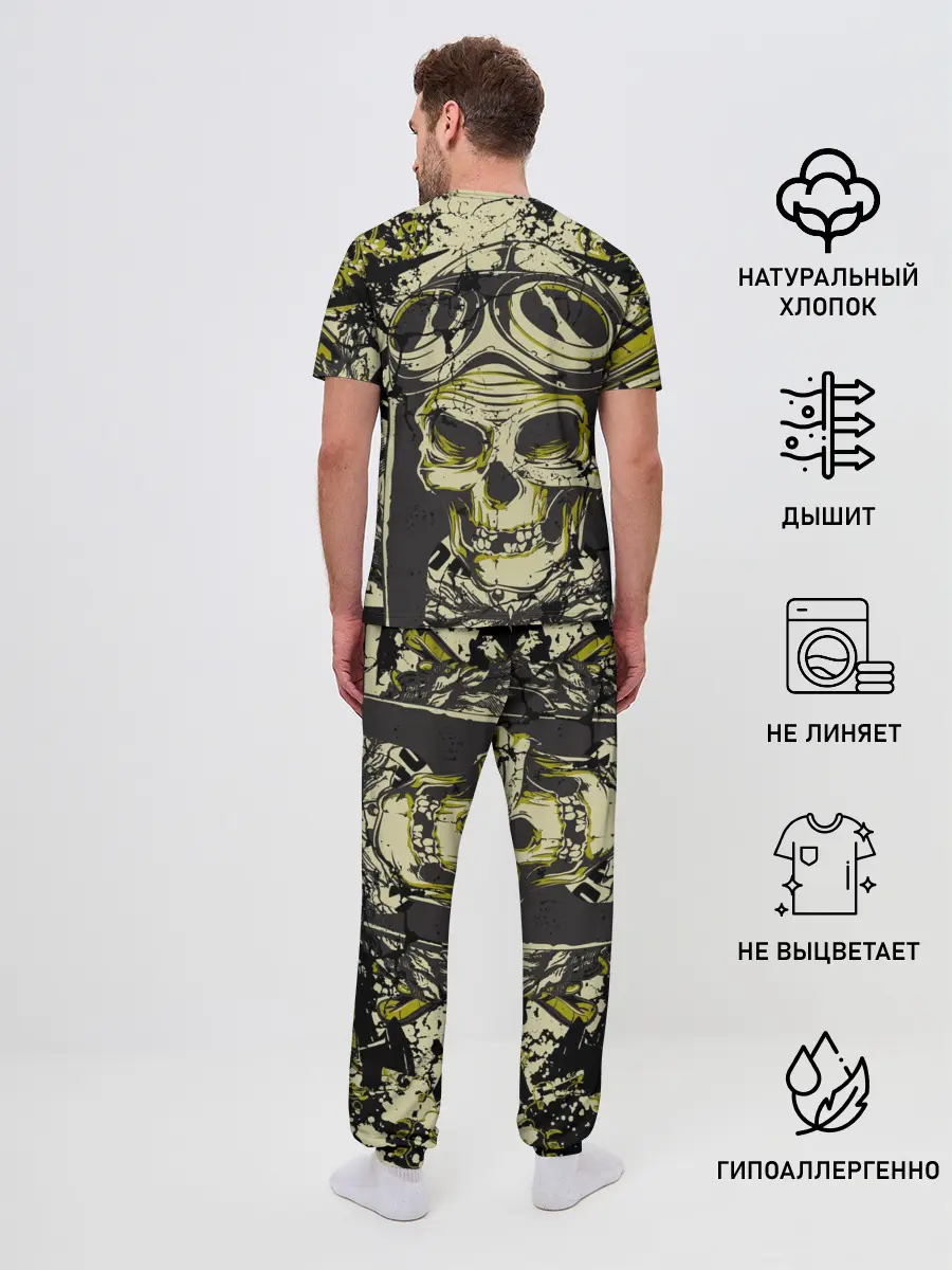 Мужская пижама с брюками / Rammstein