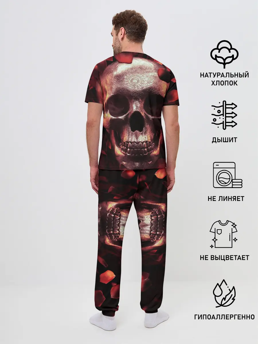 Мужская пижама с брюками / Rammstein