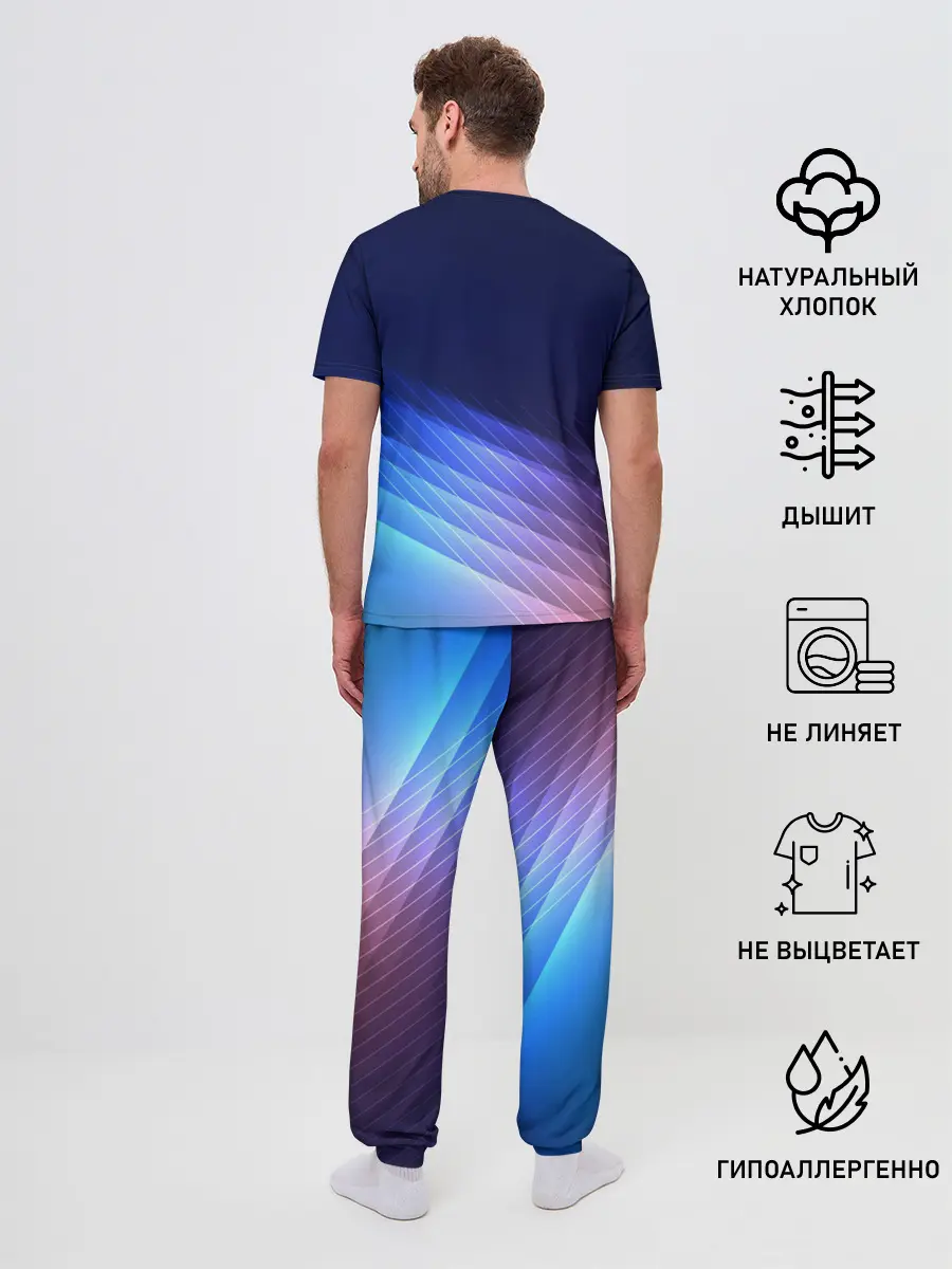 Мужская пижама с брюками / BMW