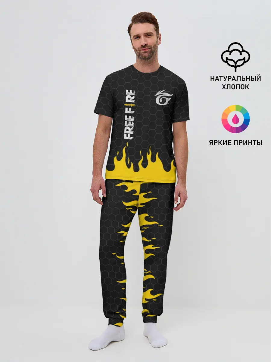 Мужская пижама с брюками / GARENA FREE FIRE
