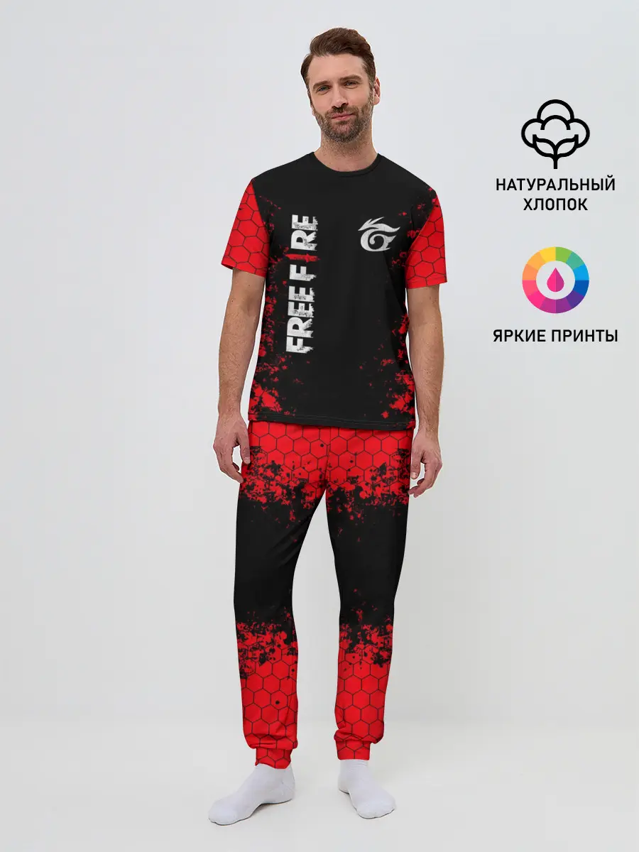 Мужская пижама с брюками / GARENA FREE FIRE