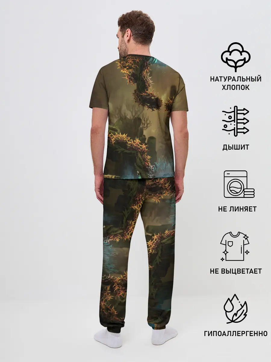 Мужская пижама с брюками / Ori and the Blind Forest