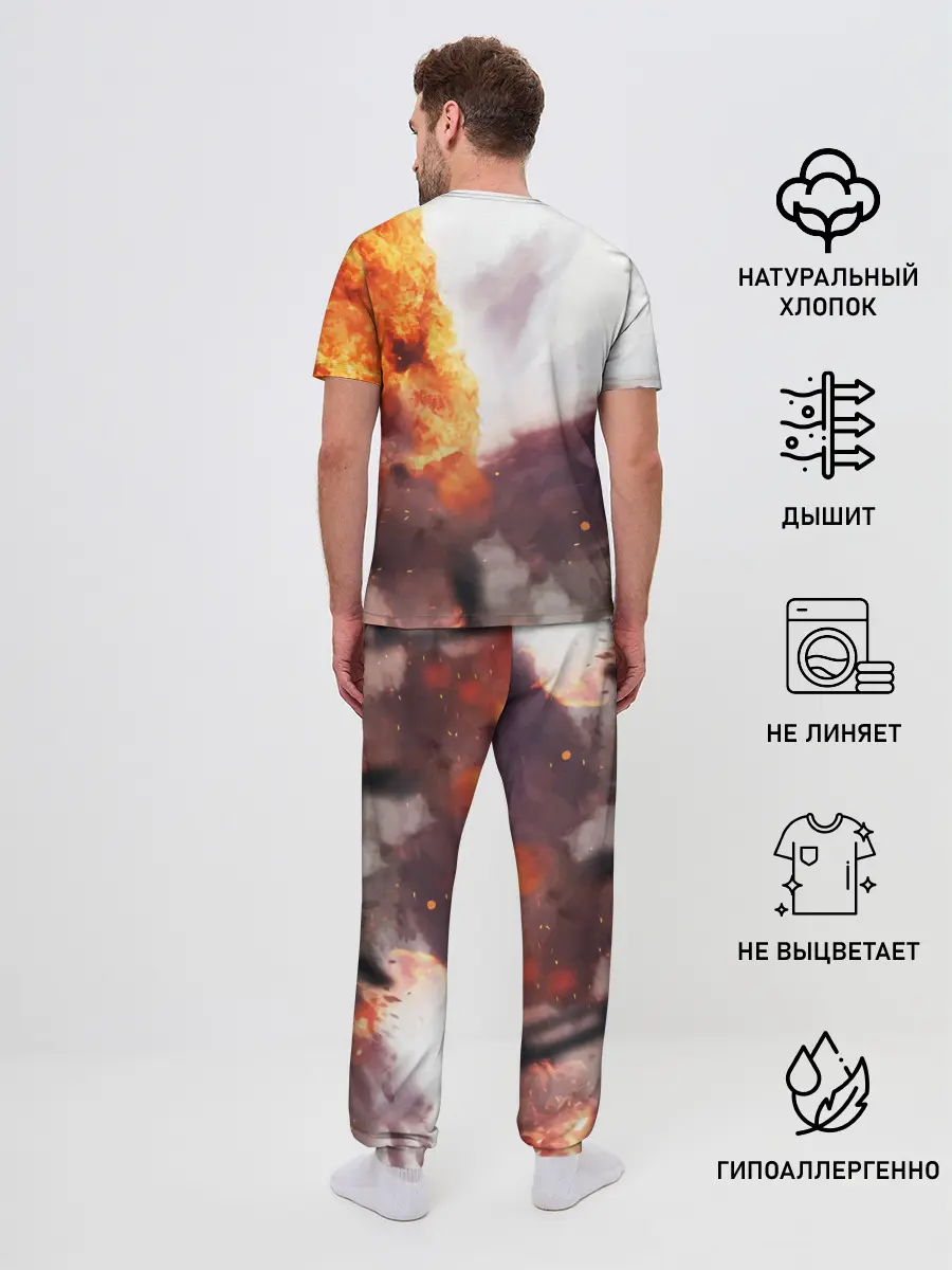 Мужская пижама с брюками / FREE FIRE