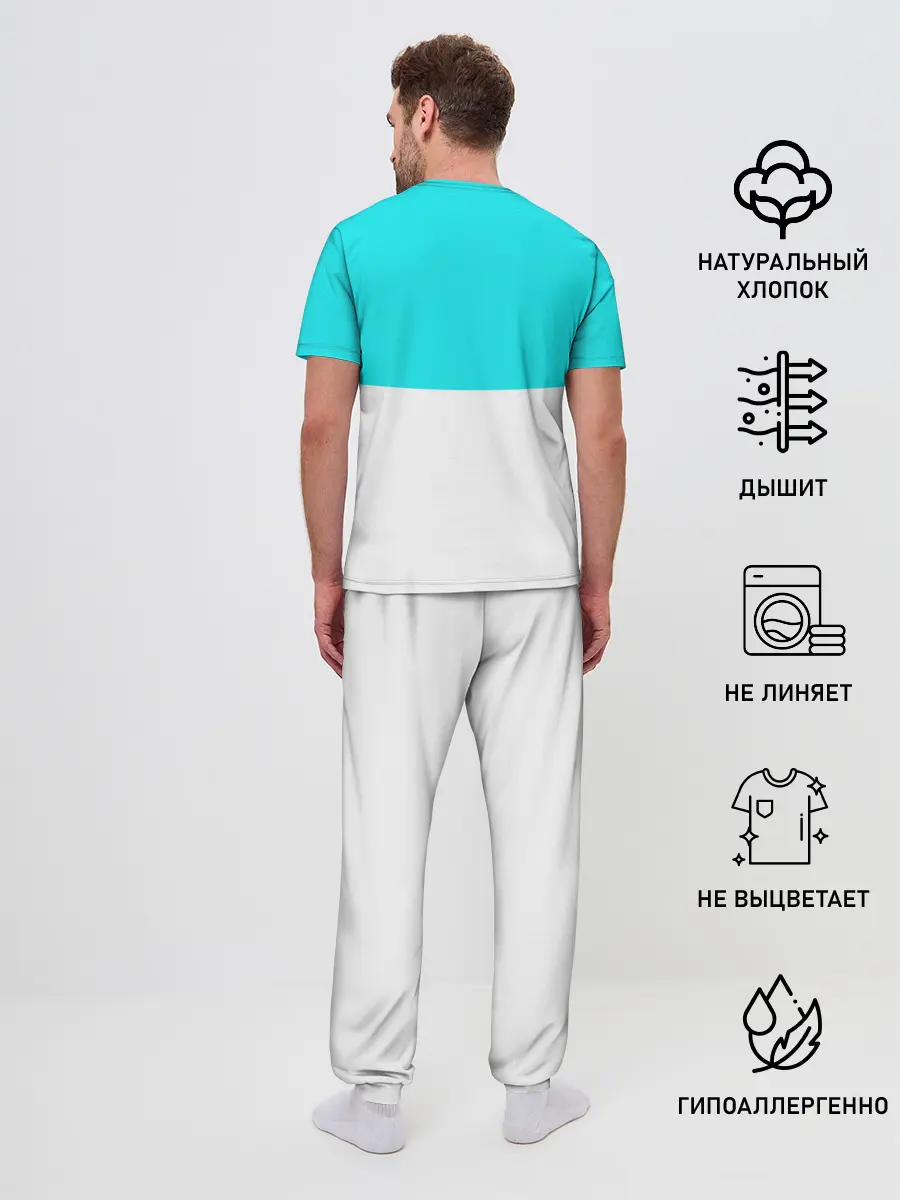 Мужская пижама с брюками / CountryHumans - Россия