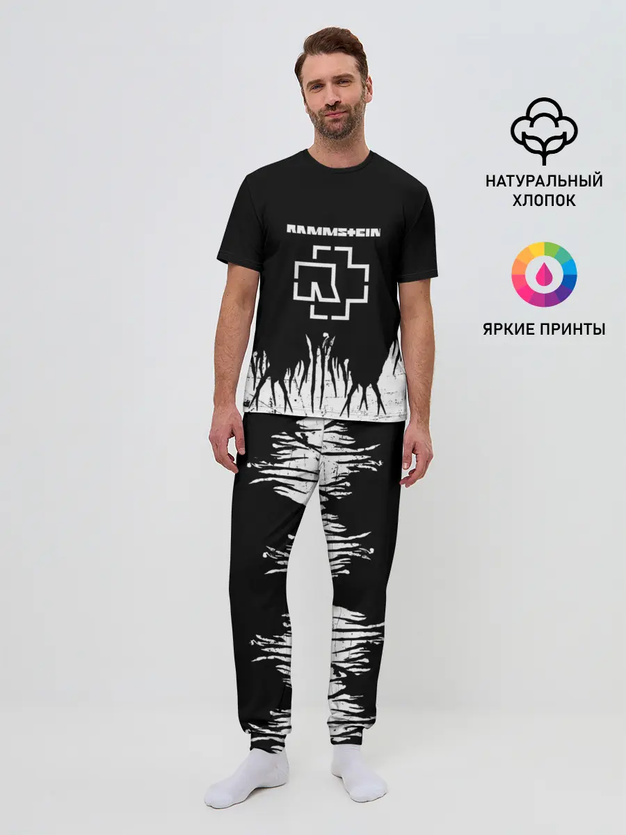 Мужская пижама с брюками / RAMMSTEIN