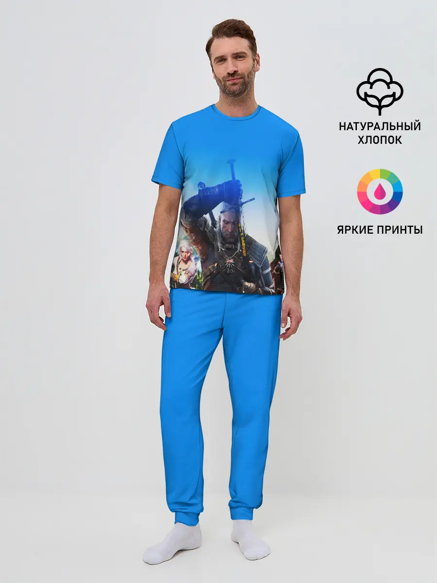 Мужская пижама с брюками / ВЕДЬМАК 3