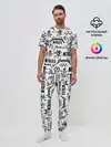 Мужская пижама с брюками / METALLICA LOGOBOMBING