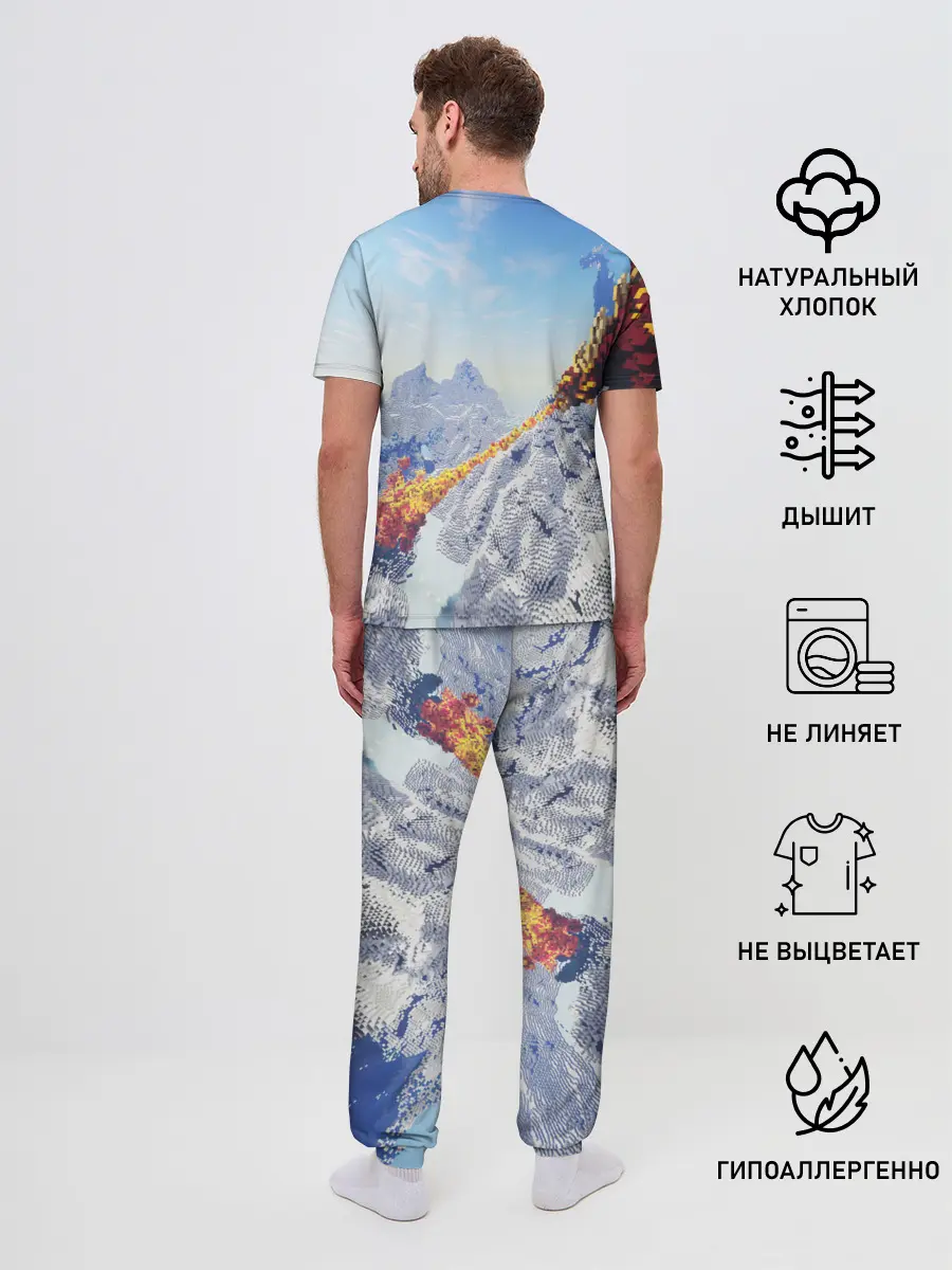 Мужская пижама с брюками / MINECRAFT