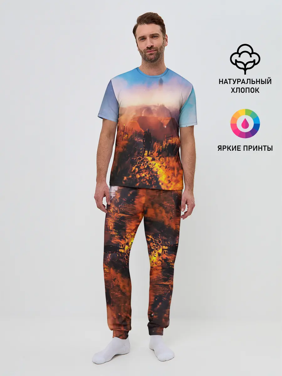 Мужская пижама с брюками / ВЕДЬМАК