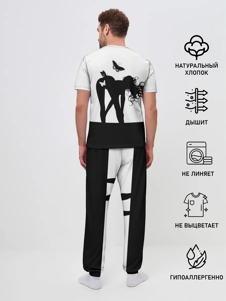 Мужская пижама с брюками / Casting-producer Brazzers team