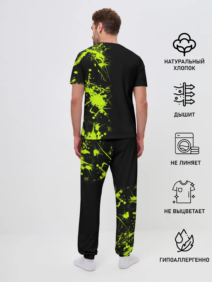 Мужская пижама с брюками / Metallica