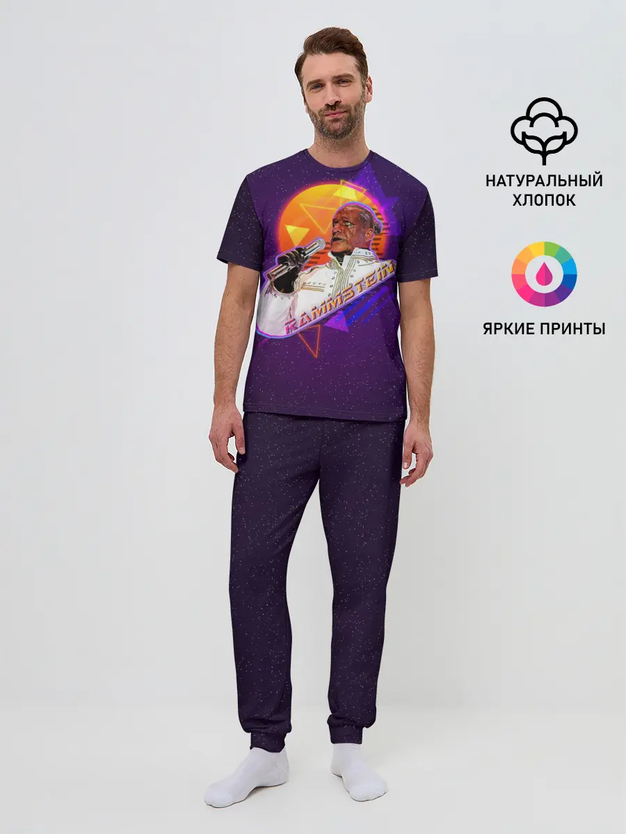 Мужская пижама с брюками / Rammstein