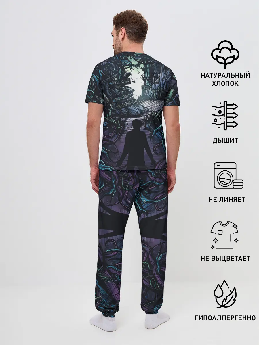 Мужская пижама с брюками / Rammstein