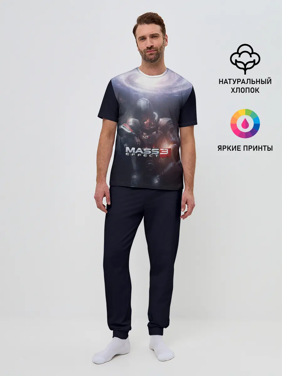 Мужская пижама с брюками / MASS EFFECT 3
