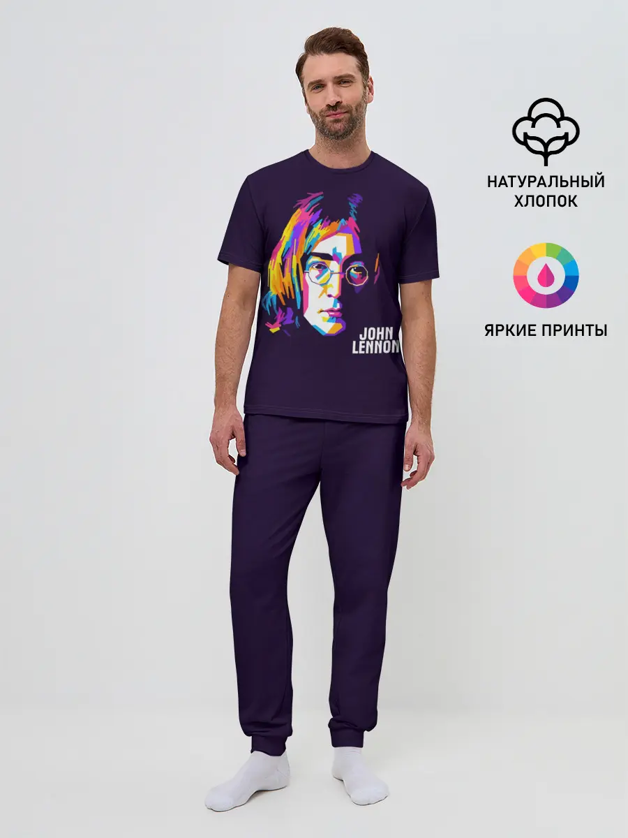 Мужская пижама с брюками / Джон Леннон