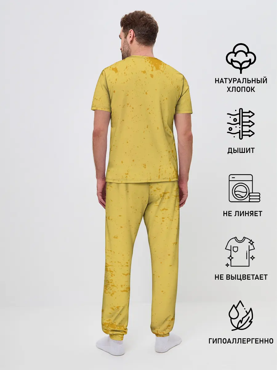 Мужская пижама с брюками / ROBLOX Grunge ART