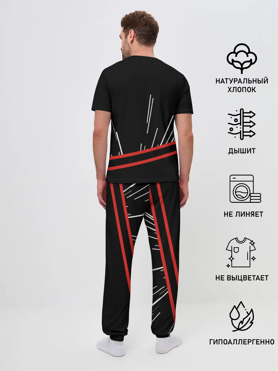 Мужская пижама с брюками / Roblox OOF Meme