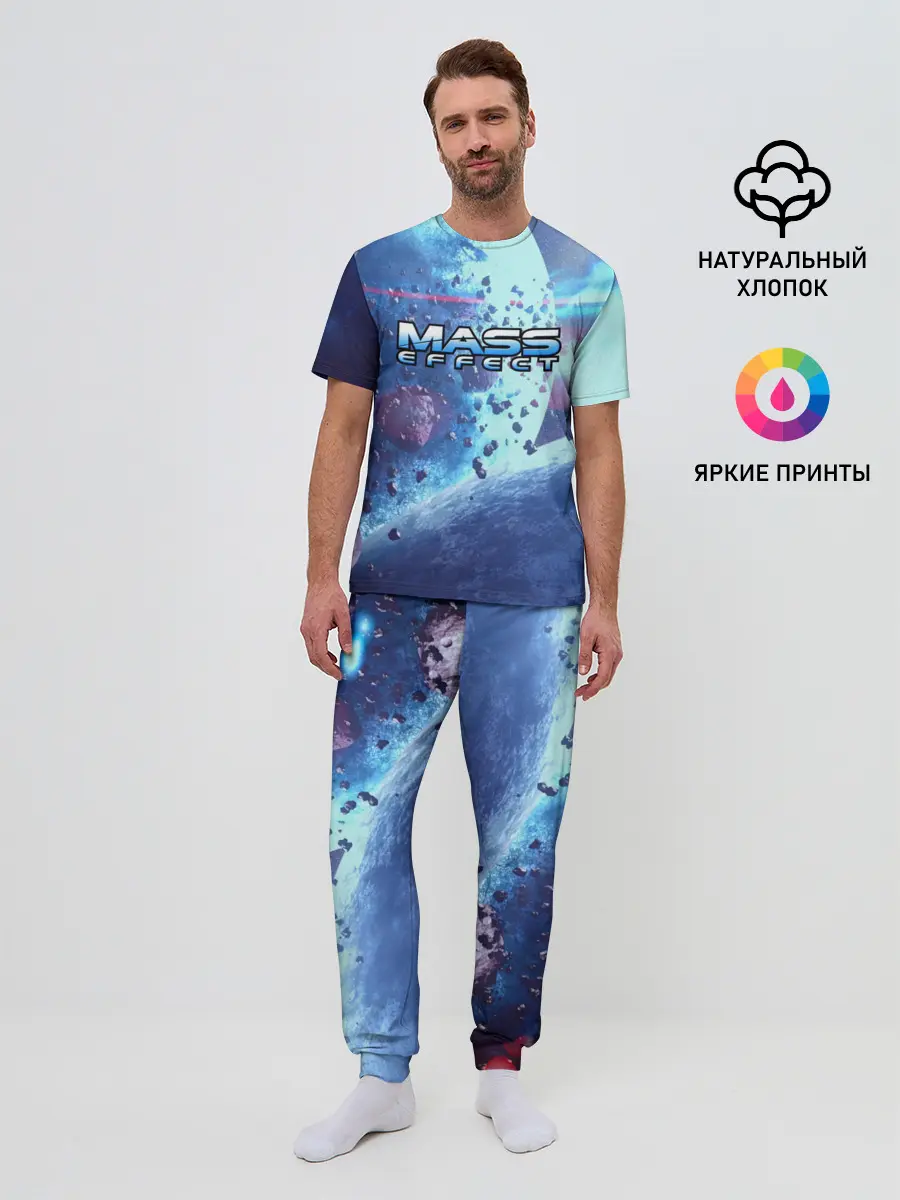 Мужская пижама с брюками / MASS EFFECT