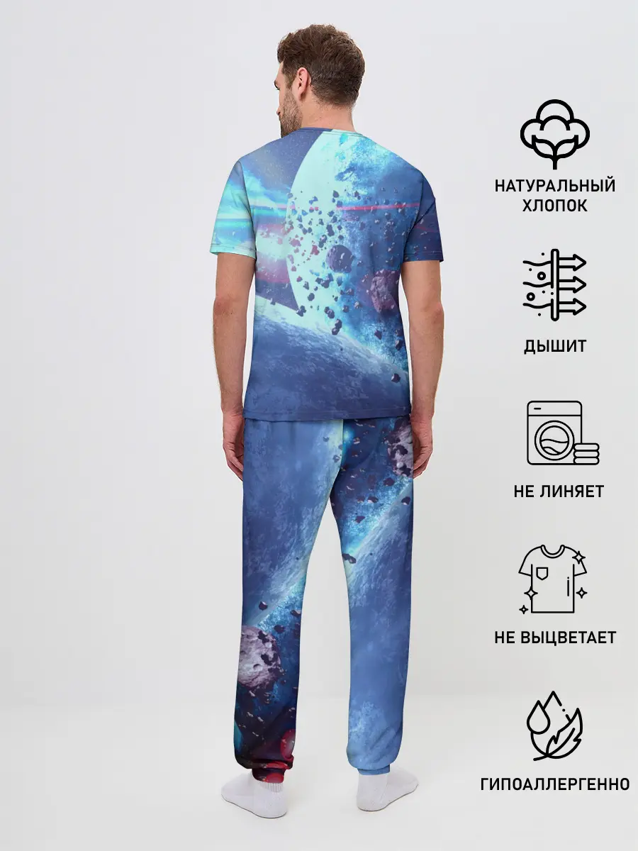 Мужская пижама с брюками / MASS EFFECT