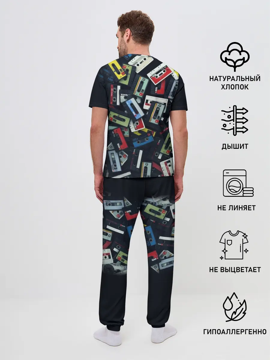 Мужская пижама с брюками / 90-е