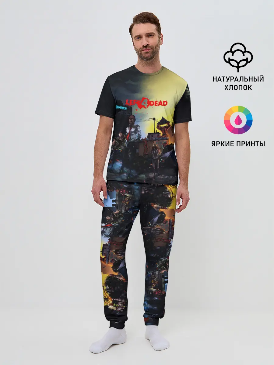 Мужская пижама с брюками / LEFT 4 DEAD