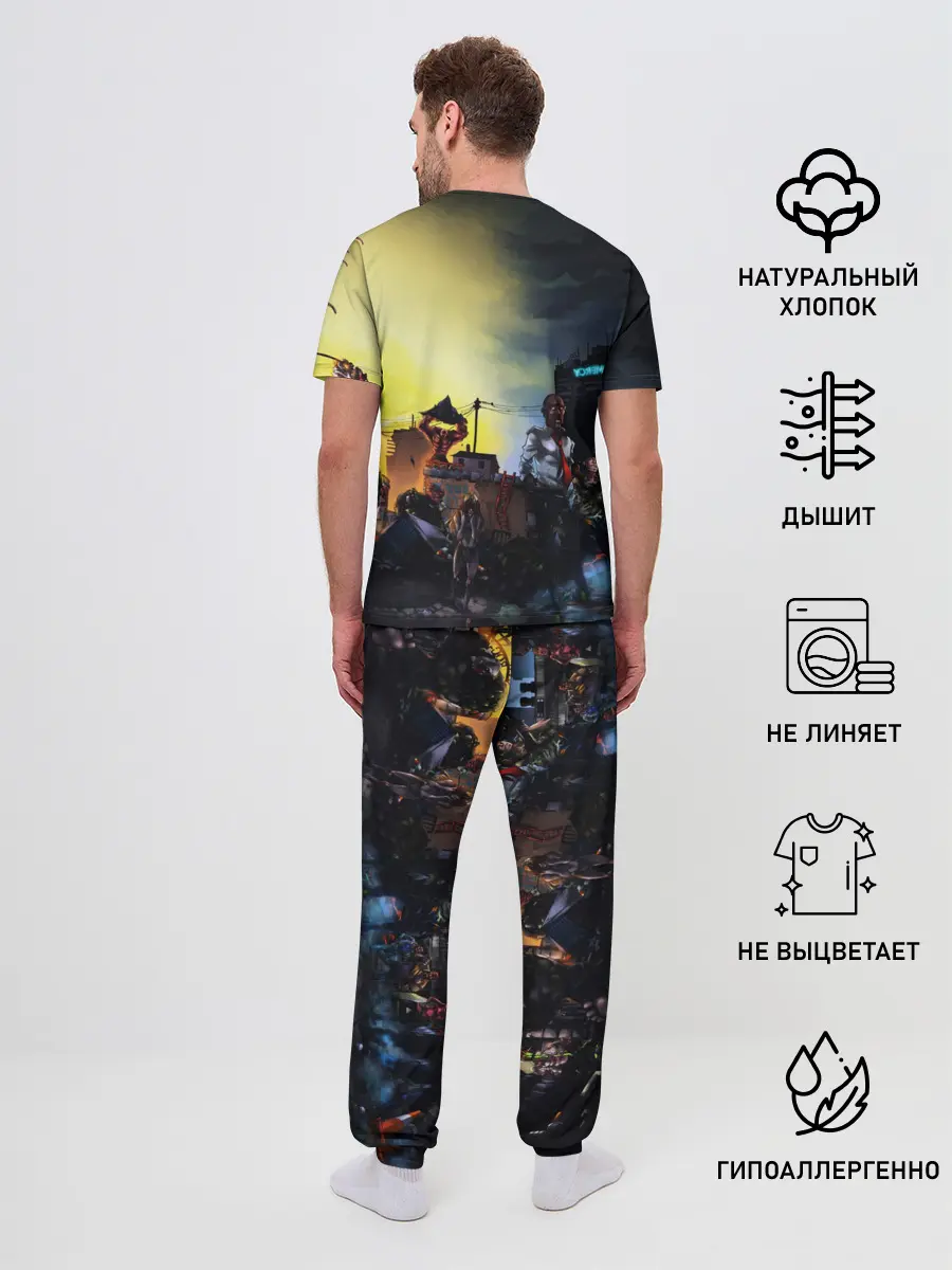 Мужская пижама с брюками / LEFT 4 DEAD