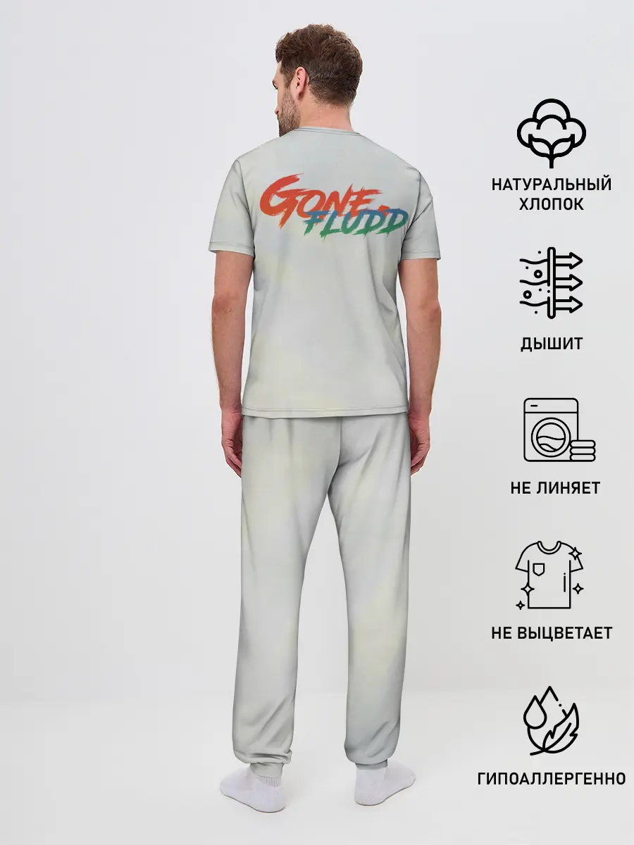 Мужская пижама с брюками / Gone.Fludd