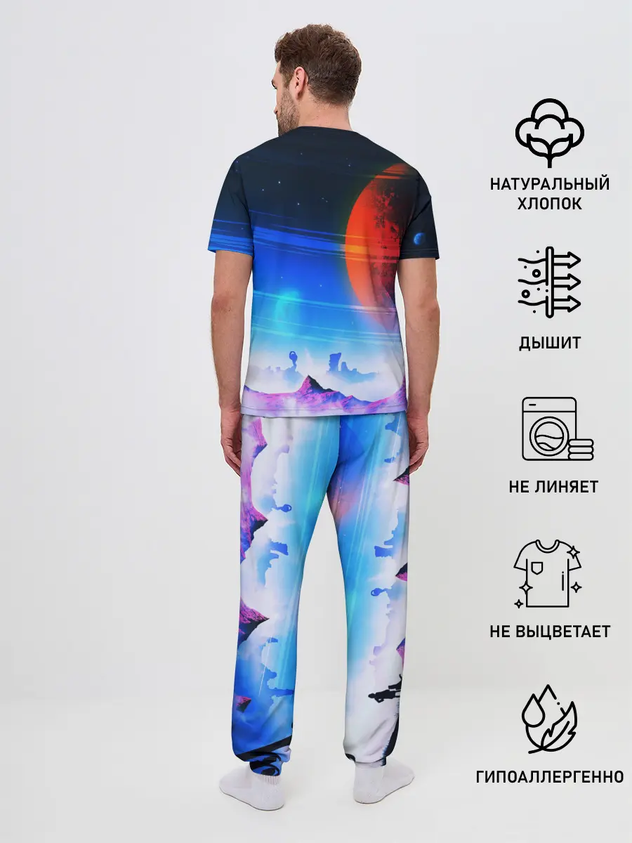 Мужская пижама с брюками / NO MANS SKY