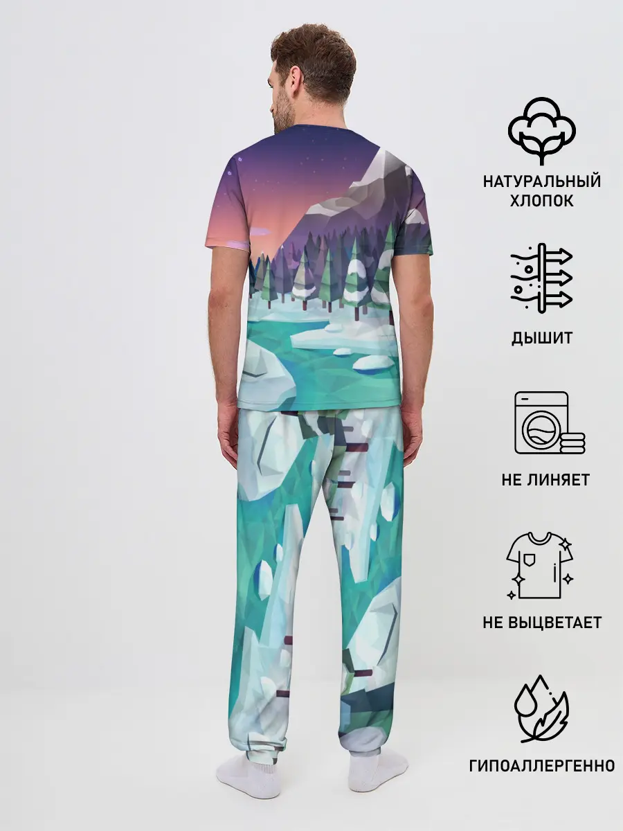 Мужская пижама с брюками / fortnite