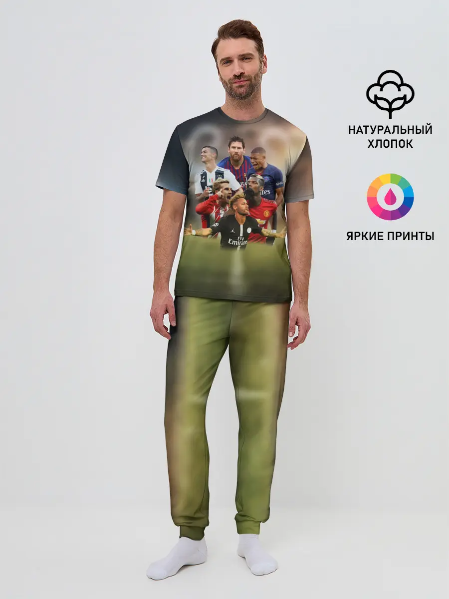 Мужская пижама с брюками / Чемпионы